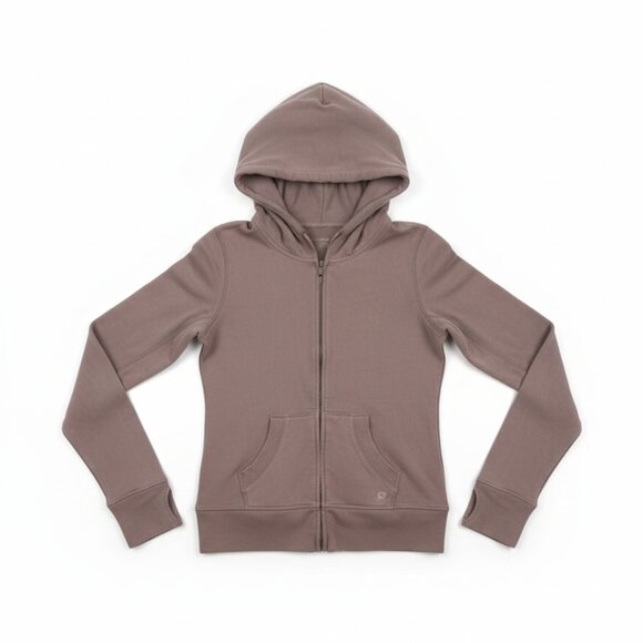 Gap Fit Gray Zip Up Hoodie XS - Picture 10 of 16
